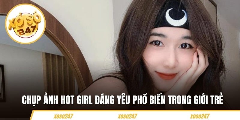 anh hot girl dang yeu chup