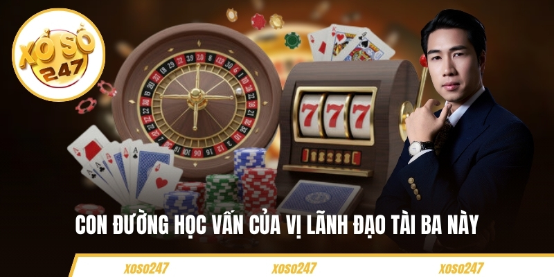 CEO Vương Bình – Thủ Lĩnh Kiến Tạo Tương Lai Của Xoso247 2 Con đường học vấn của vị lãnh đạo tài ba này