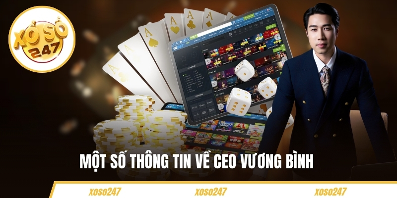 CEO Vương Bình – Thủ Lĩnh Kiến Tạo Tương Lai Của Xoso247 1 Một số thông tin về CEO Vương Bình