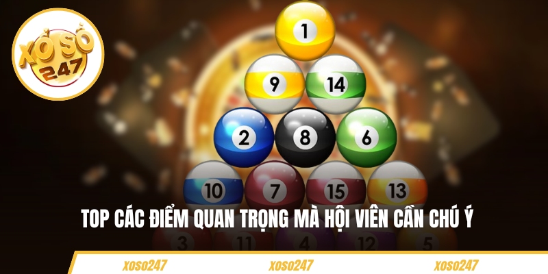 Một số điểm hội viên cần chú ý khi chốt số lô đề 