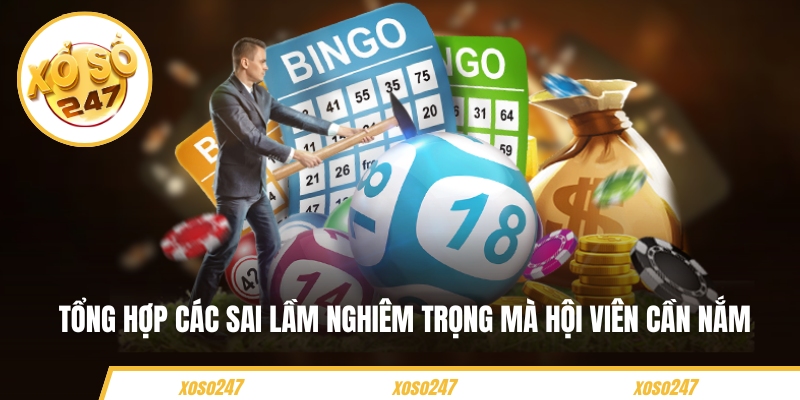 Tổng hợp các sai lầm nghiêm trọng mà hội viên cần nắm 