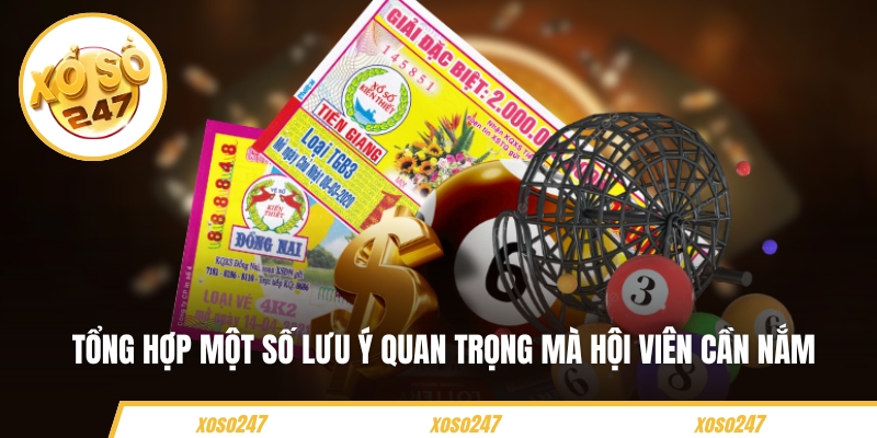 Tổng hợp một số lưu ý quan trọng mà hội viên cần nắm 
