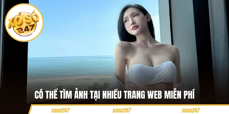 Ảnh Gái Xinh Mặc Bikini Màu Trắng Thời Thượng Quyến Rũ 6 Có thể tìm ảnh tại nhiều trang web miễn phí