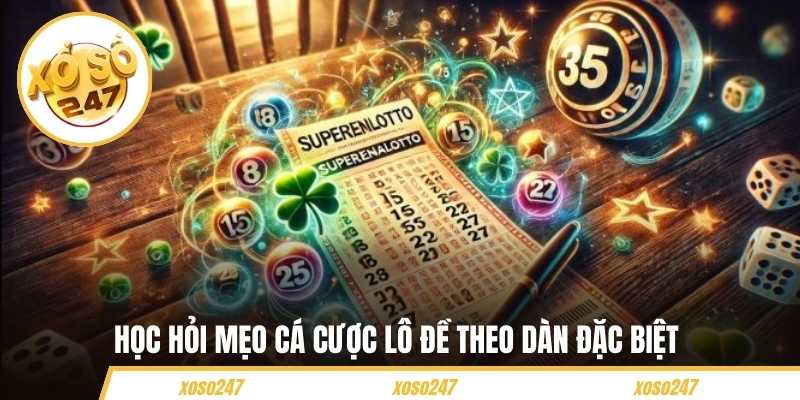 Học hỏi mẹo cá cược lô đề theo dàn đặc biệt 