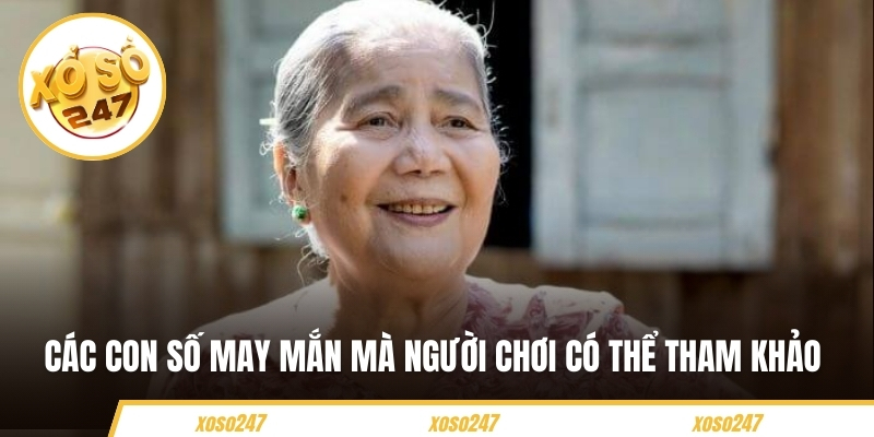 Các con số may mắn mà người chơi có thể tham khảo 