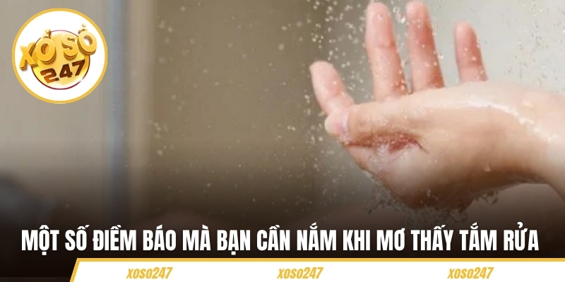 Một số điềm báo mà bạn cần nắm khi mơ thấy tắm rửa