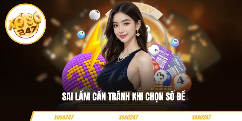 Sai lầm cần tránh khi chọn số đề