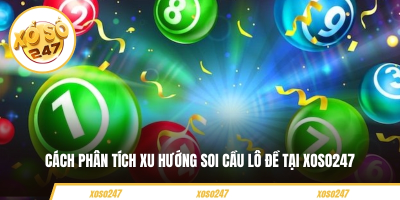 Cách phân tích xu hướng soi cầu lô đề tại Xoso247