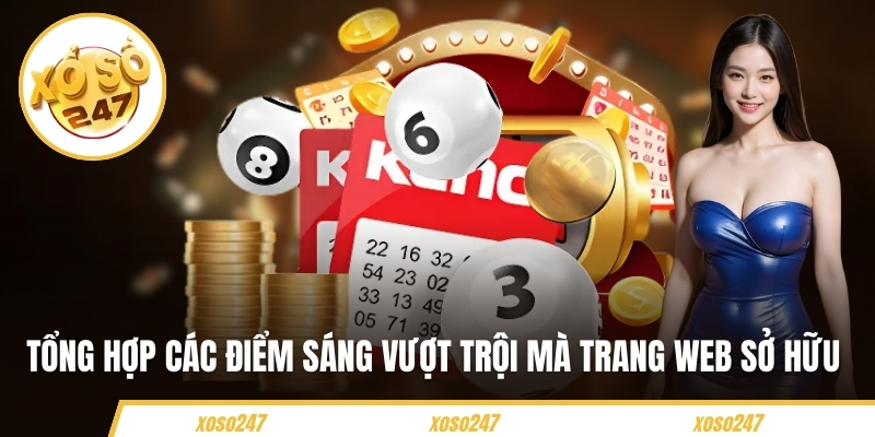 Tổng hợp các điểm sáng vượt trội mà trang web sở hữu 
